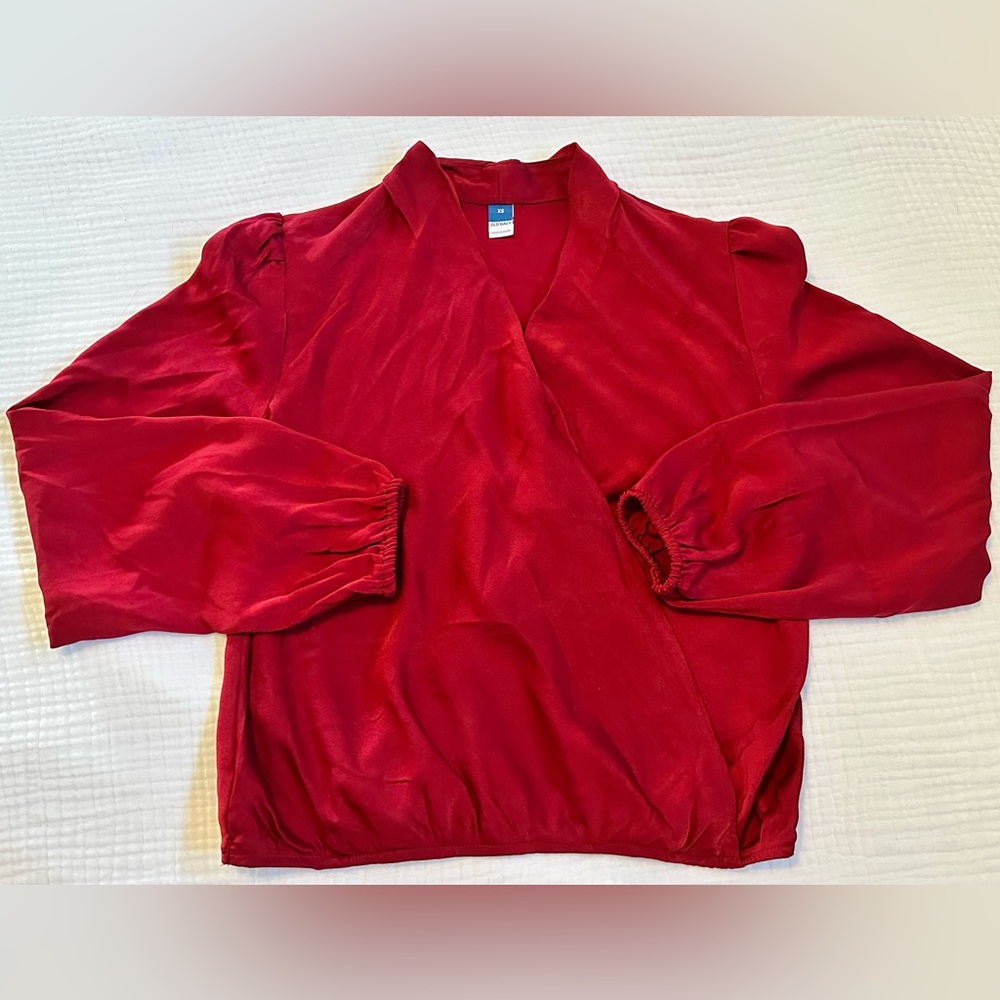 Old Navy Ruched Blouse